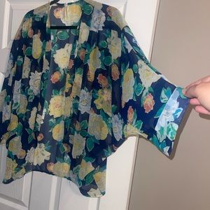 5 for $25 Floral throw over
